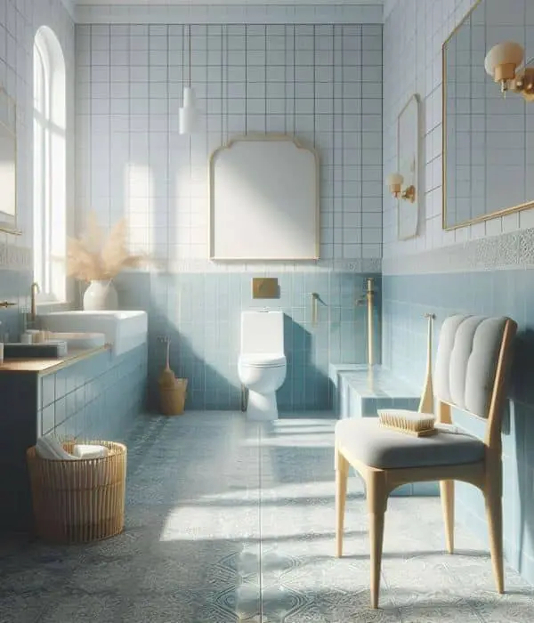 Zona de aseo de un hospital