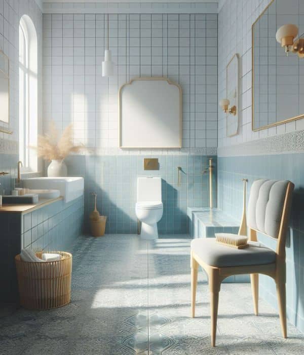 Zona de aseo de un hospital